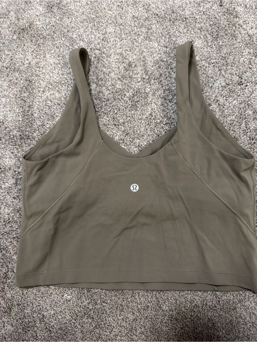 lululemon athletica Olive Green align Tank - Picture 2 of 3